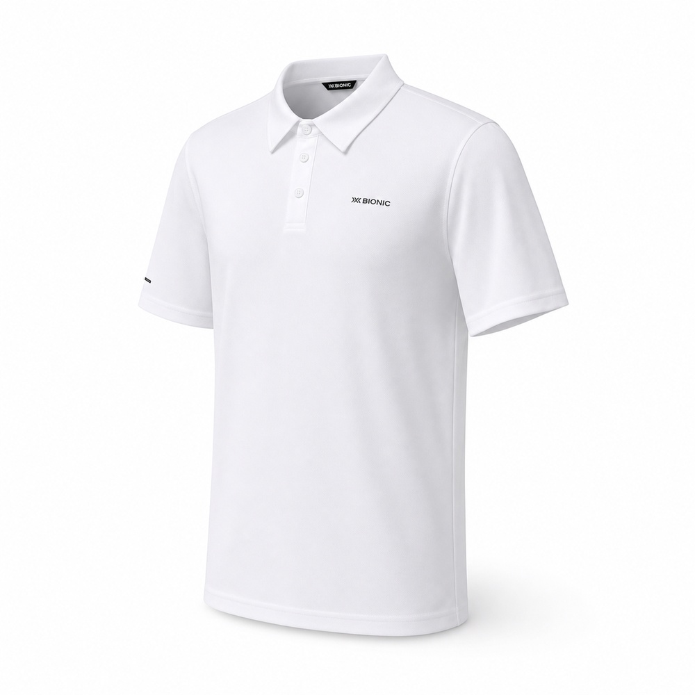 Three Color Minimal Short Sleeve Polo Shirt
