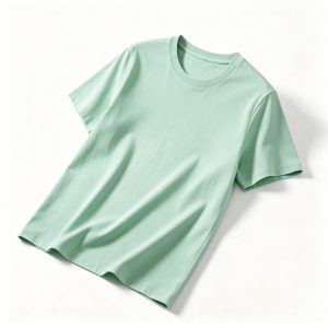 Mint Green Crew Neck Short Sleeve T-Shirt