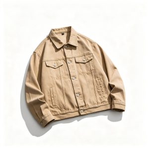 Khaki Denim Jacket
