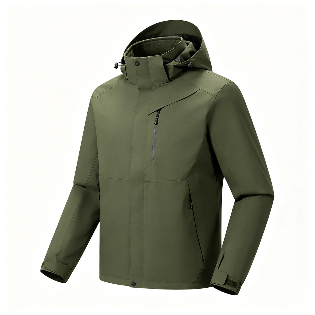 Army Green Windbreaker Jacket