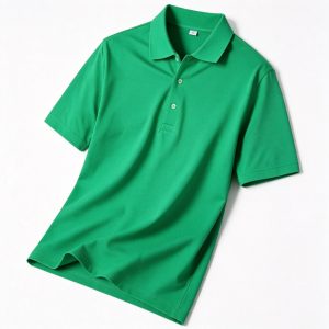 Emerald Green Polo Collar Polo Shirt