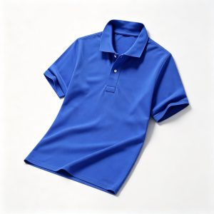 Royal Blue Polo Collar Polo Shirt