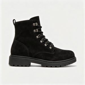 Black High Top Outdoor Boots