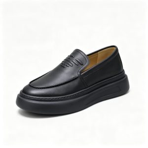 Black Platform Loafers
