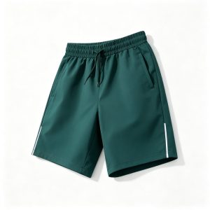 Dark Green Sport Shorts