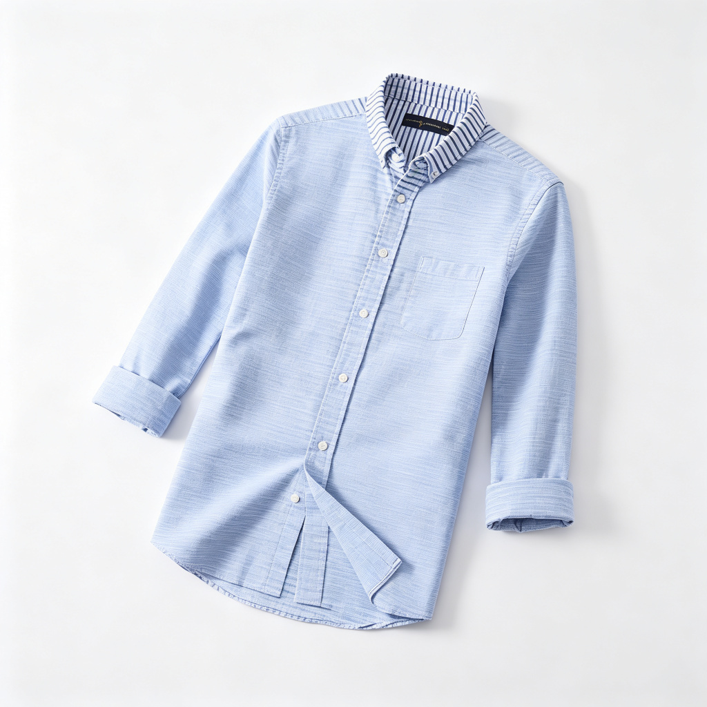 Light Blue Long Sleeve Shirt