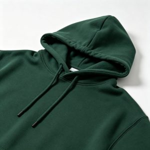 Dark Green Hooded Sweatshirt
