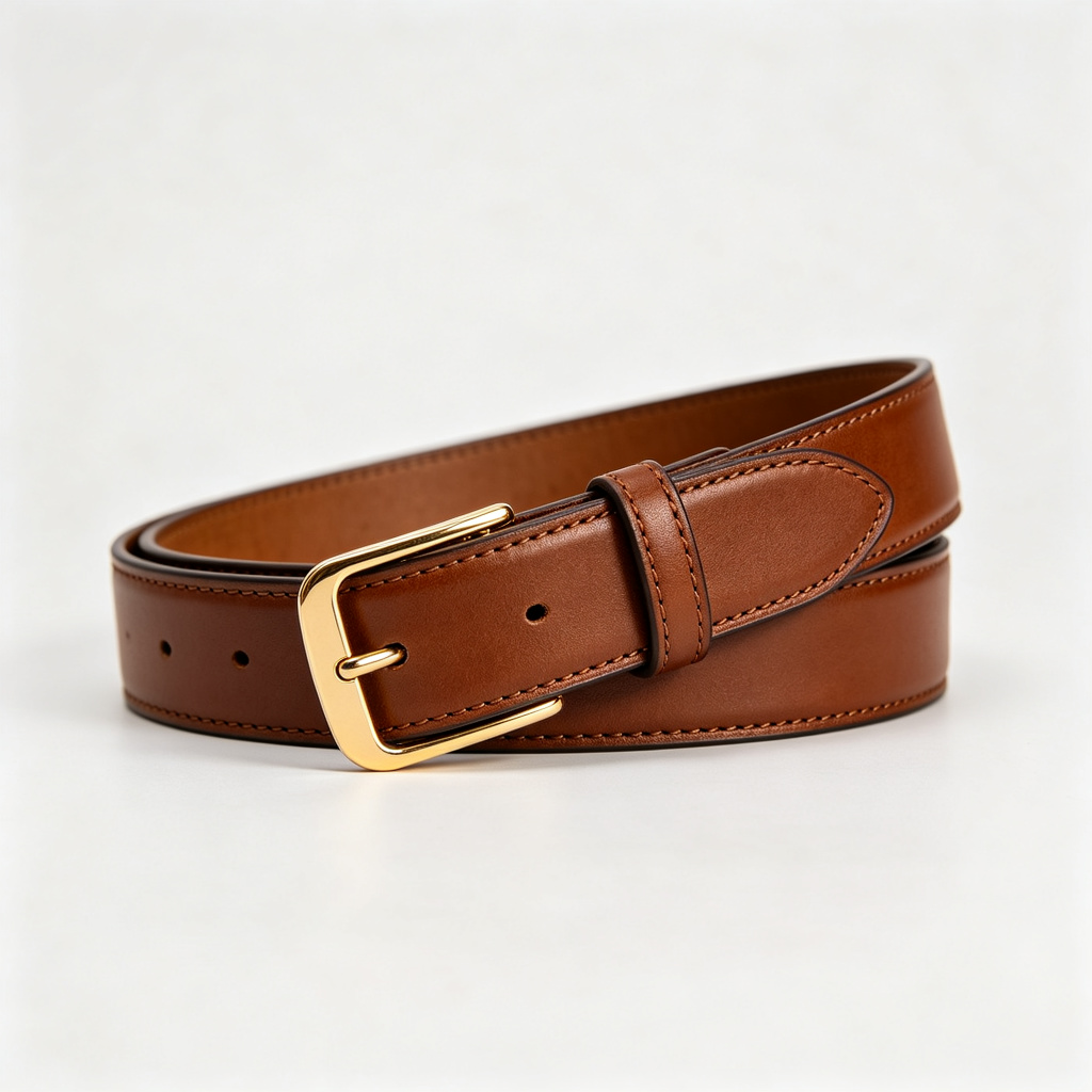 Brown Leather Belt