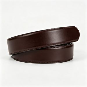Dark Brown Leather Belt