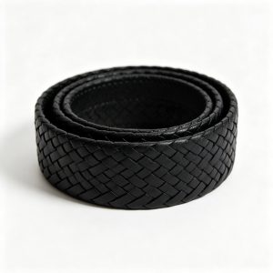 Black Woven Belt