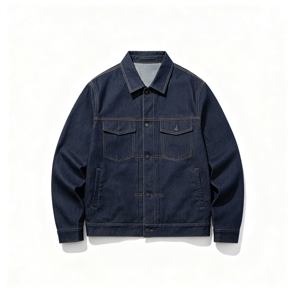 Dark Blue Denim Jacket – Bild 2