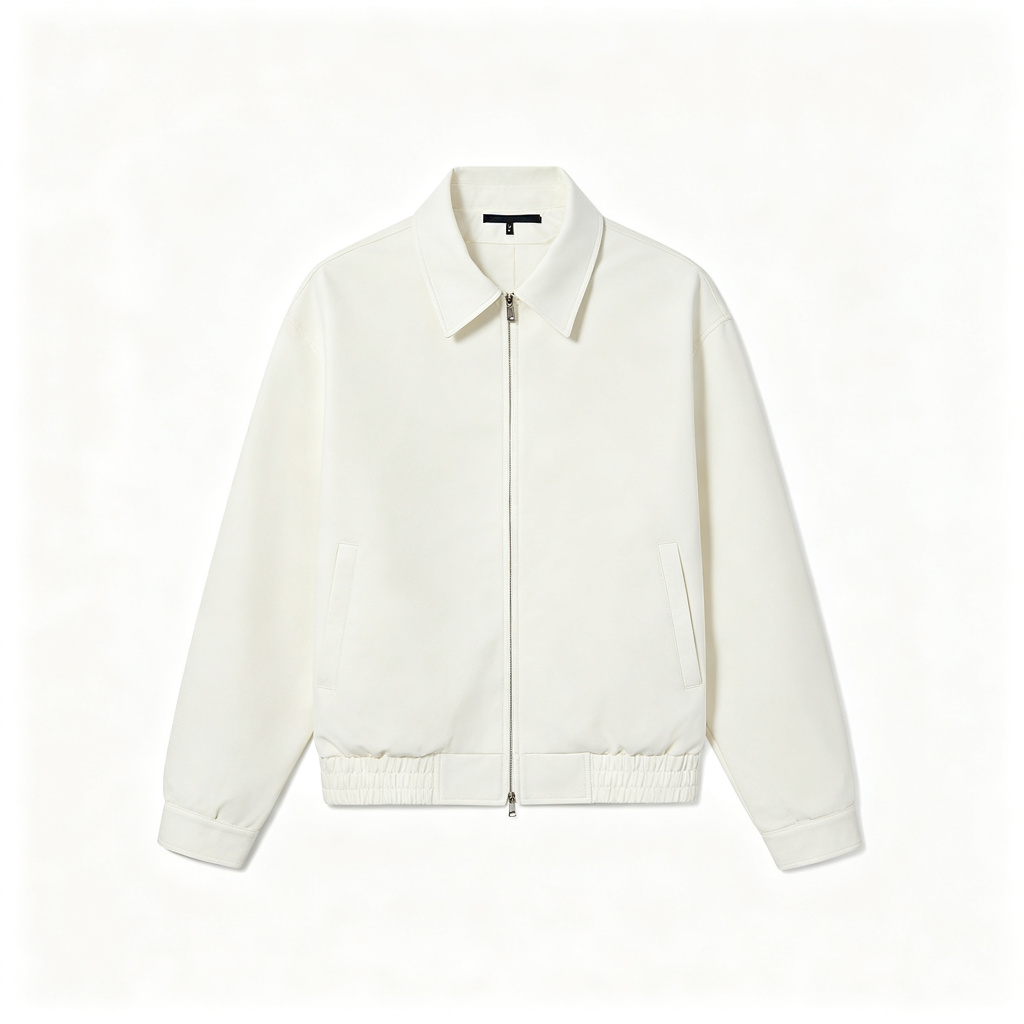 White Casual Jacket – Bild 2