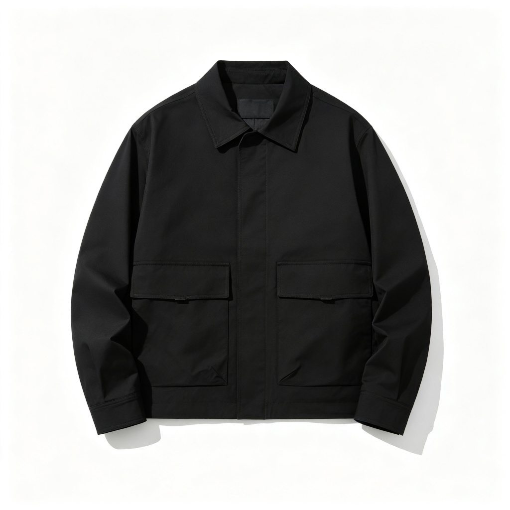 Black Utility Jacket – Bild 2