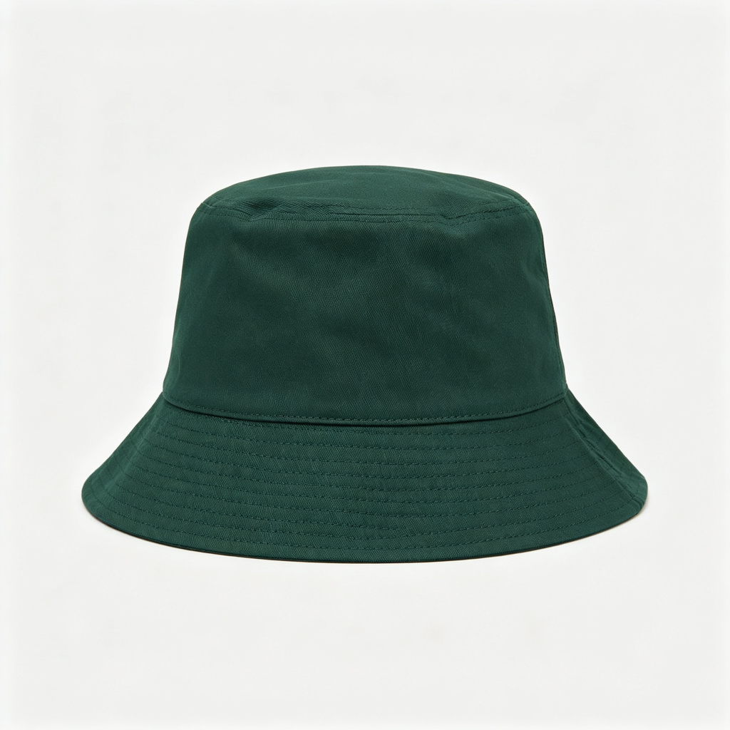 Dark Green Bucket Hat – Bild 2