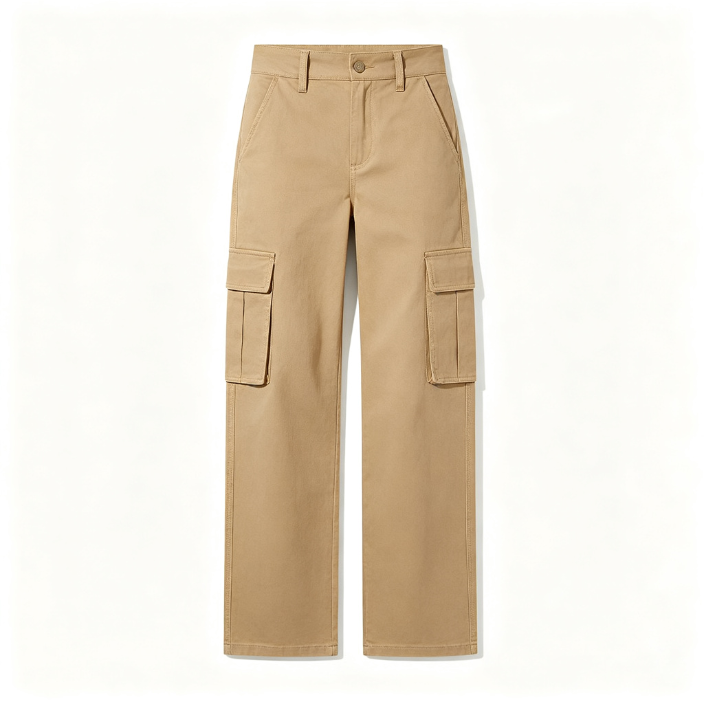 Khaki Cargo Pants – Bild 2