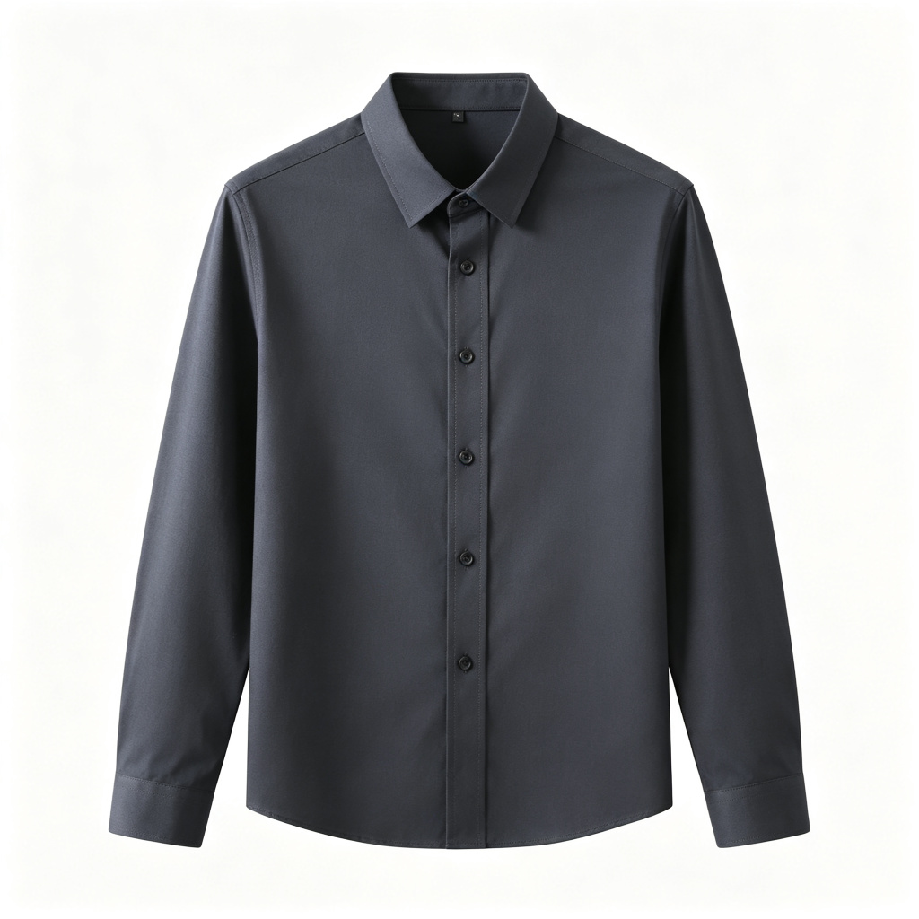 Black Dress Long Sleeve Shirt – Bild 2