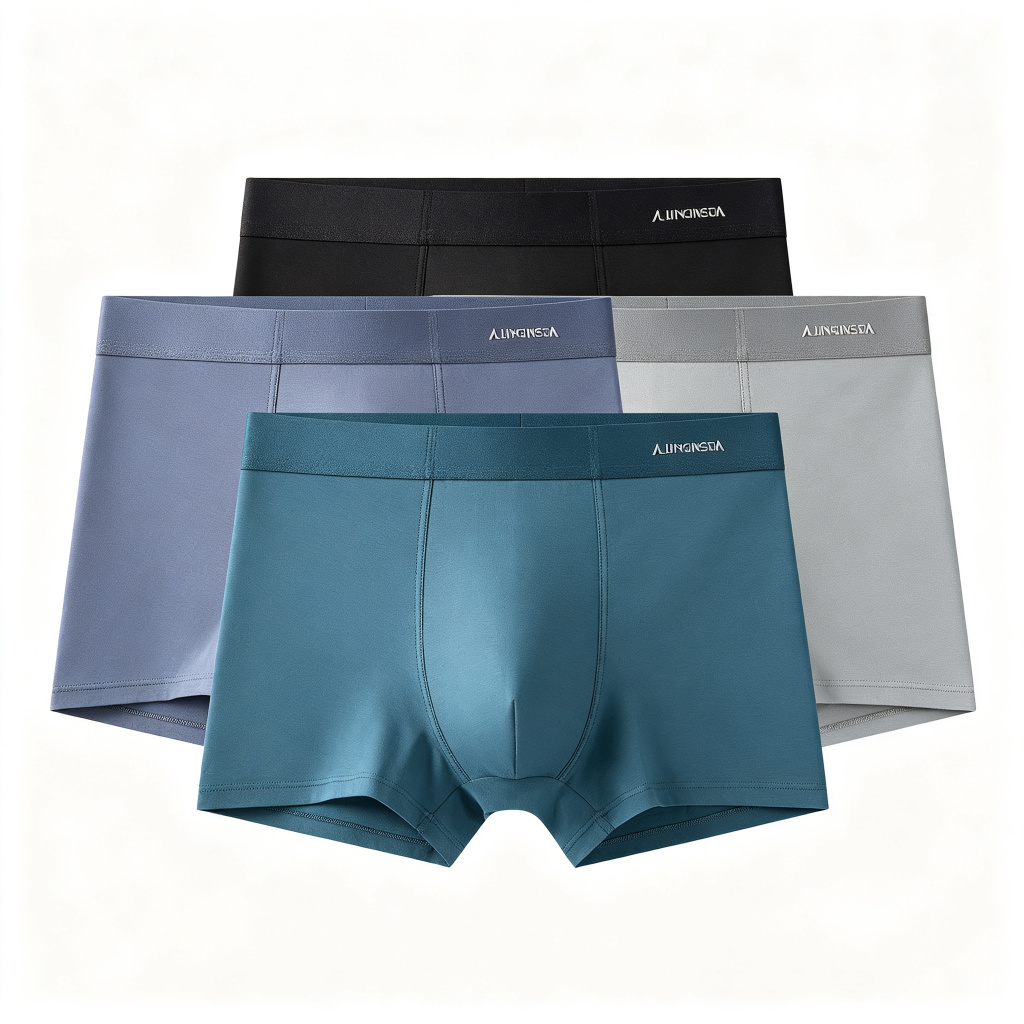 Men's Boxer Briefs 3-Pack - Black/Grey/Navy – Bild 2
