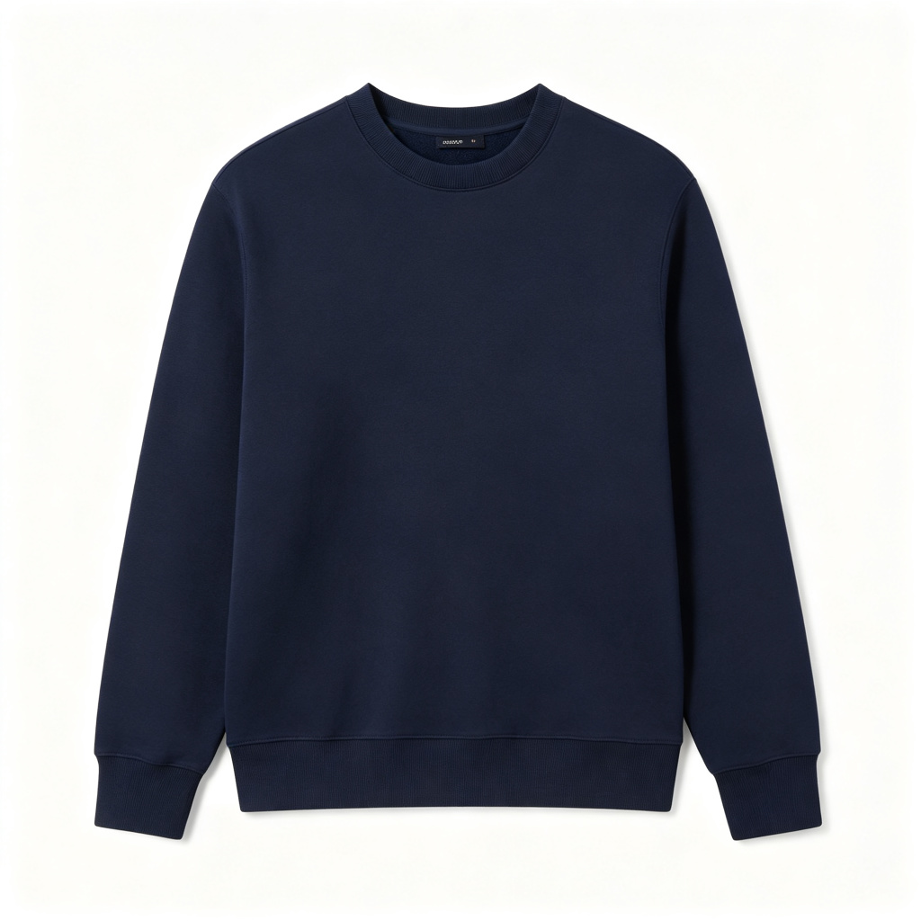 Navy Crew Neck Sweatshirt – Bild 2