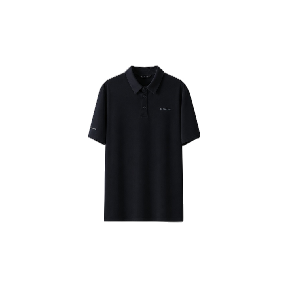 Three Color Minimal Short Sleeve Polo Shirt – Bild 3