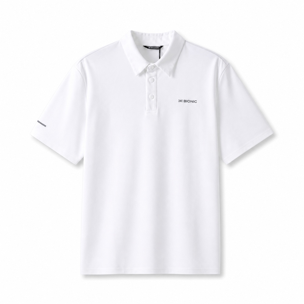 Three Color Minimal Short Sleeve Polo Shirt – Bild 4