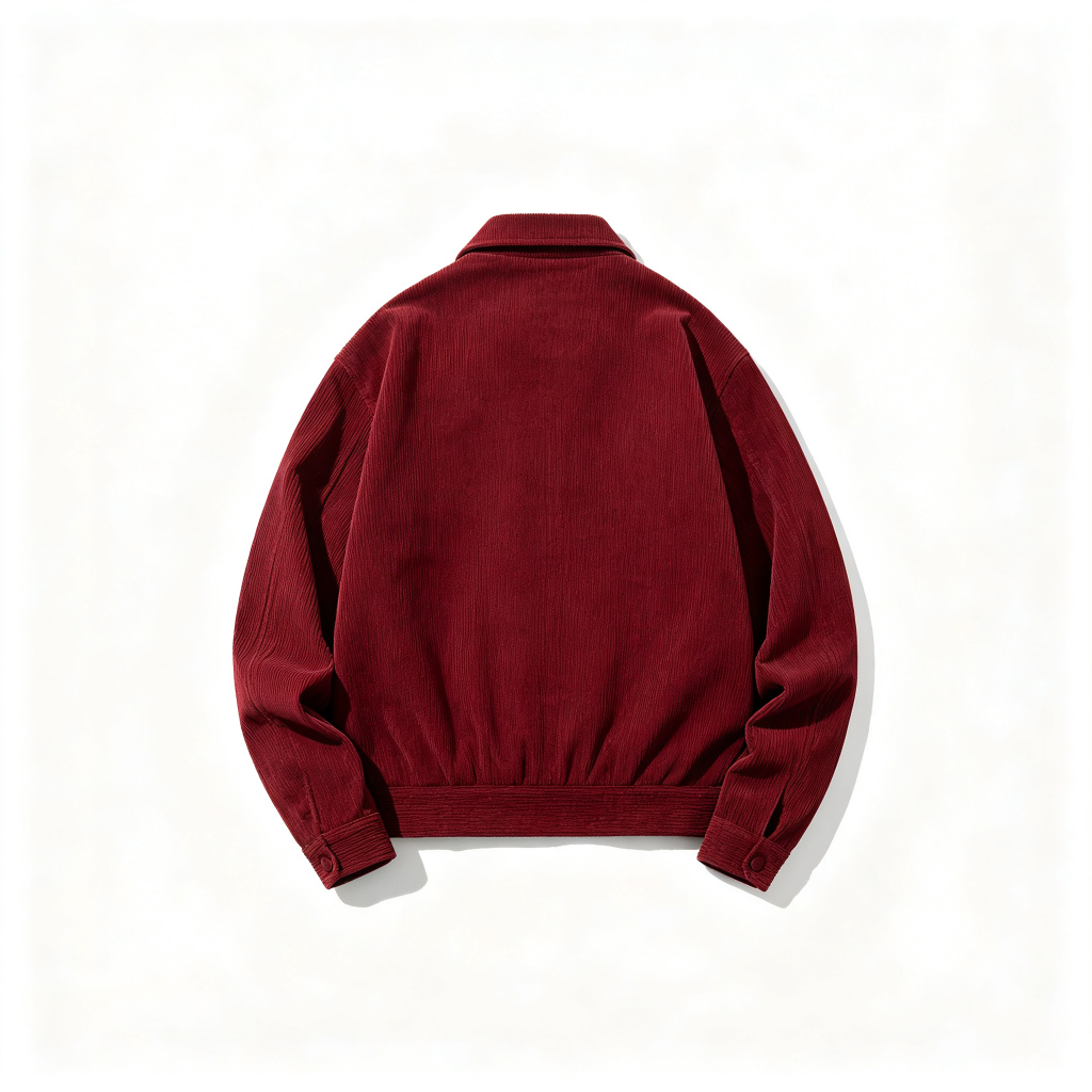 Burgundy Corduroy Jacket – Bild 3