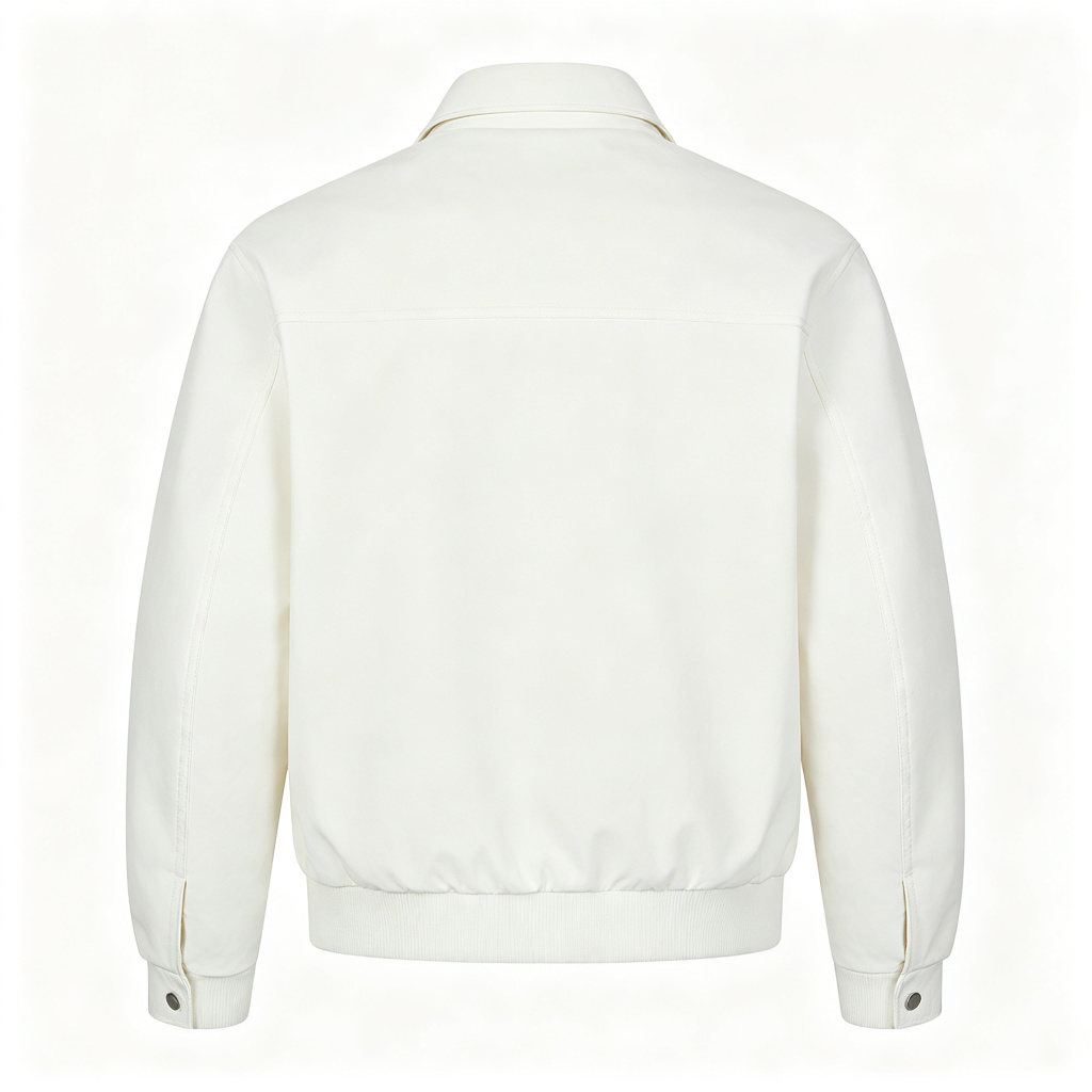 White Casual Jacket – Bild 3