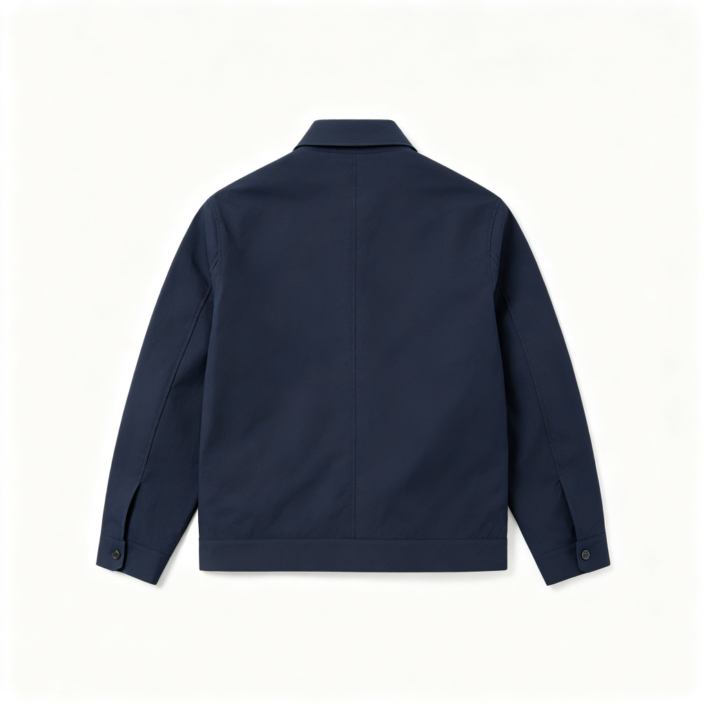 Dark Blue Casual Jacket – Bild 3