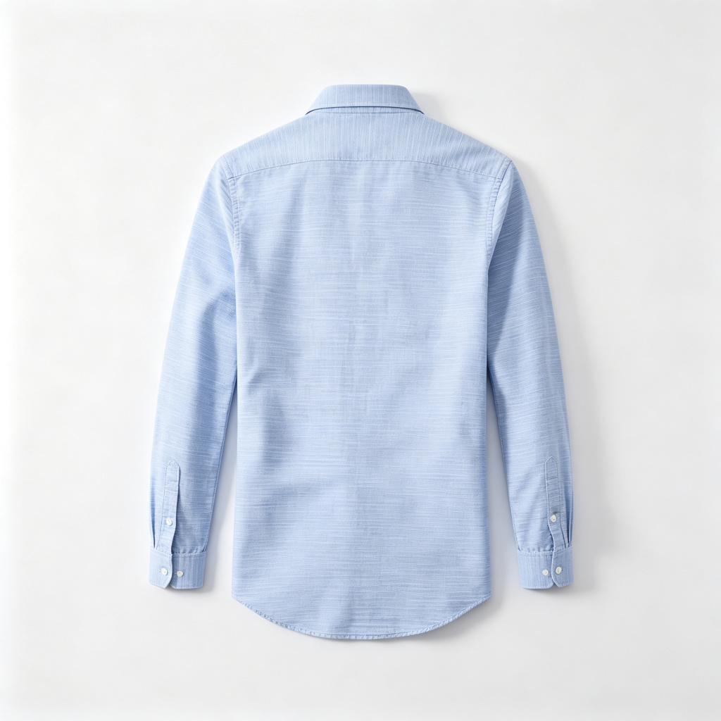 Light Blue Long Sleeve Shirt – Bild 3