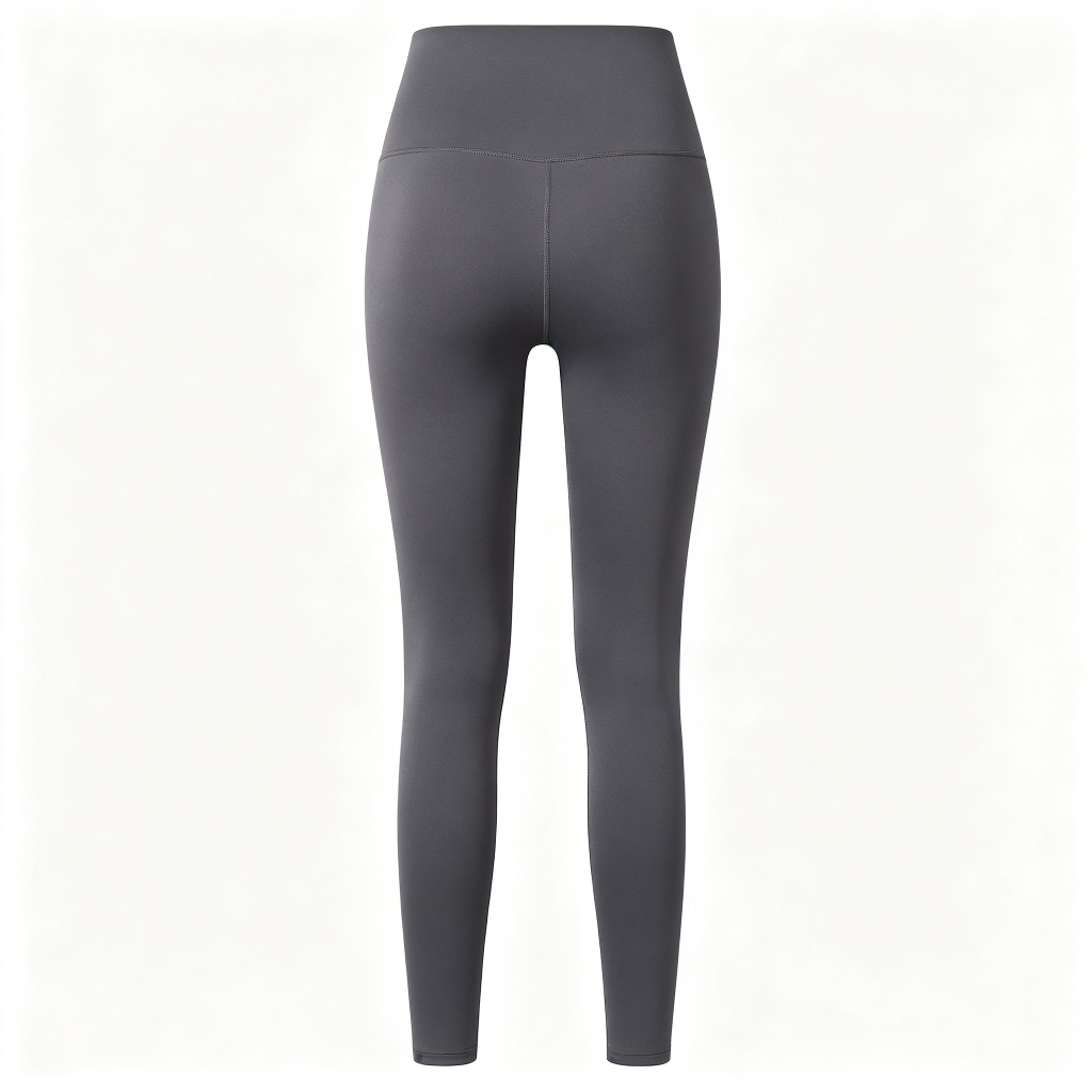 Dark Grey High Waist Yoga Leggings – Bild 3