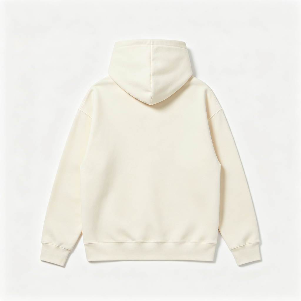 Off White Hooded Sweatshirt – Bild 3