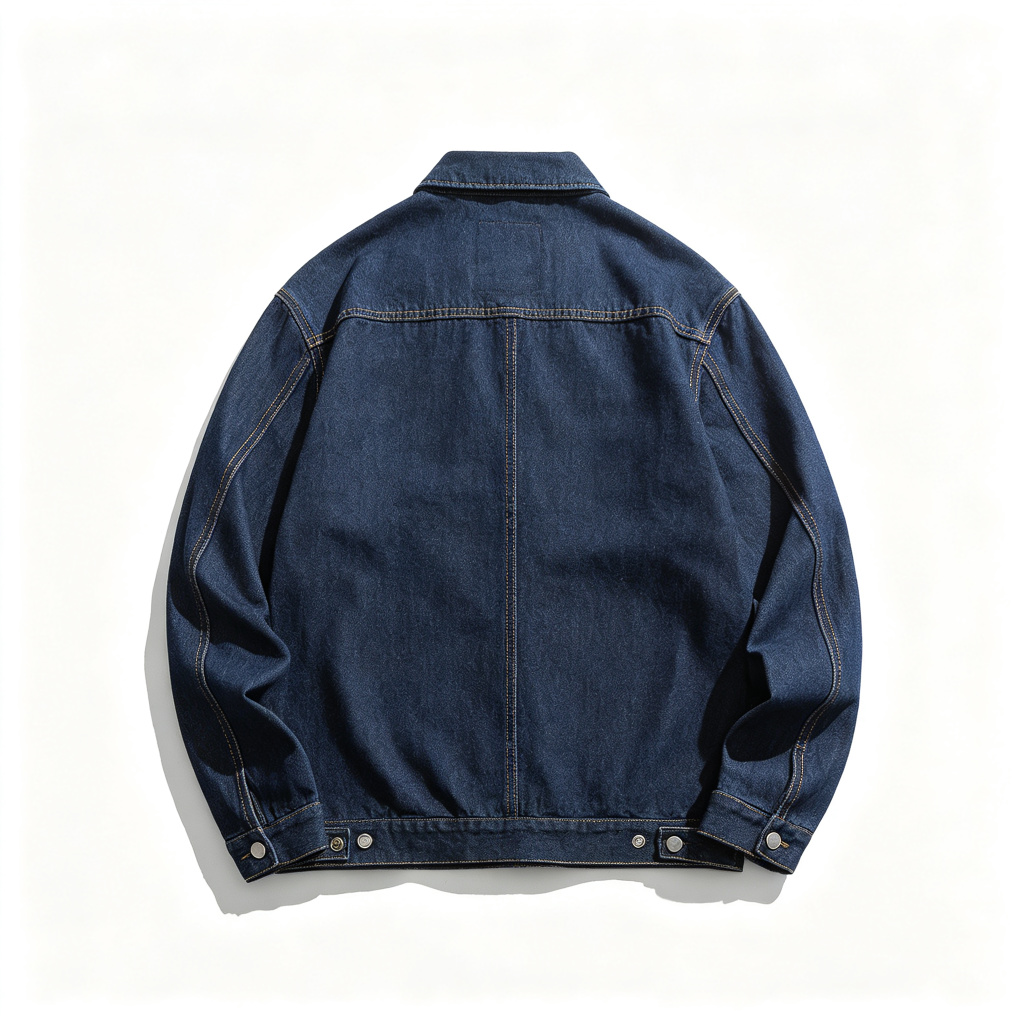 Dark Blue Denim Jacket – Bild 3