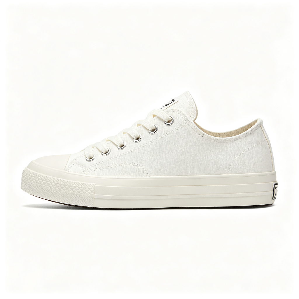 White Canvas Shoes – Bild 3