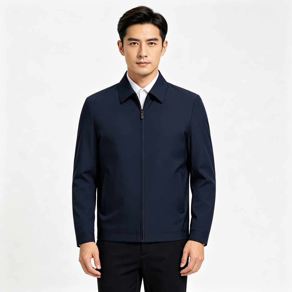 Navy Business Jacket – Bild 4