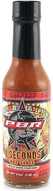 Pro Bull Riders 8 Sekunden der Hölle Chilisauce, 5oz