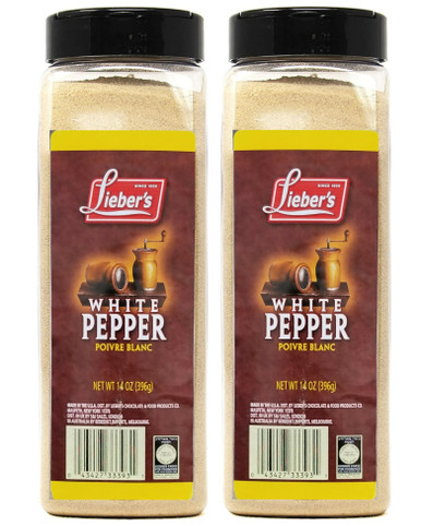 Lieber's Weiß Pfeffer, 14 oz (2 Stück)