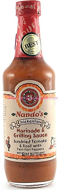 Nando's Sonnengetrocknete Tomate & Basilikum Marinade & Grillsauce, 12oz