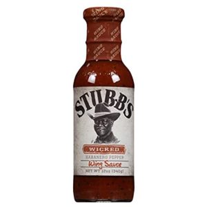 Stubb’s Wicked Habanero Pfefferflügelsoße