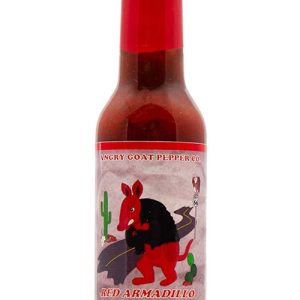 Angry Goat Pepper Co. Rote Armadillo scharfe Sauce, . – 5oz