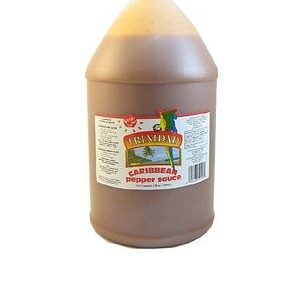 Trinidad Caribbean Medium Pfeffersauce, 1 Gallone.