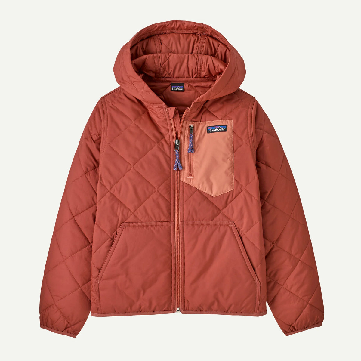 Patagonia Jugend Diamant gesteppte Hoody – Kinder
