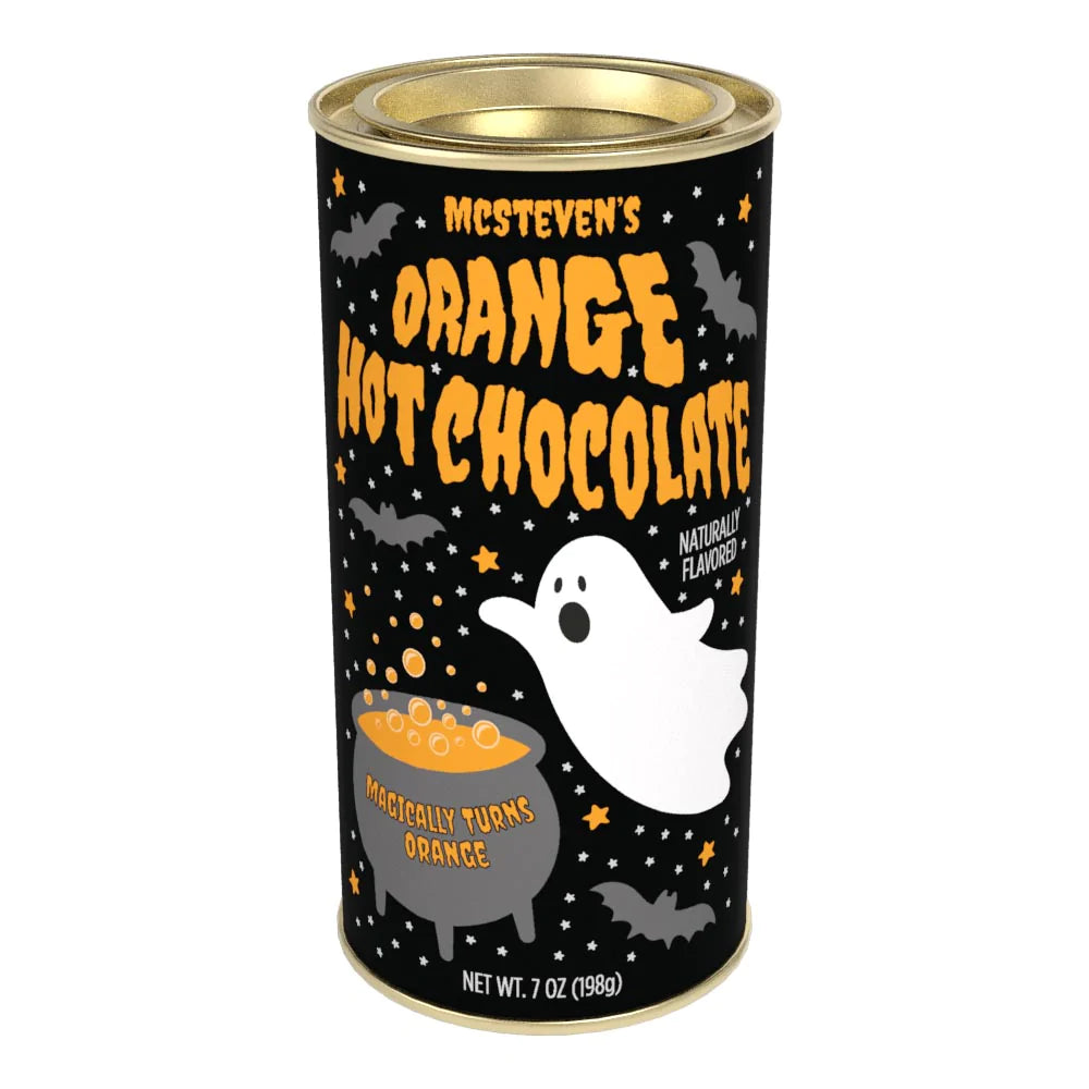 McStevens Halloween Ghost Orange Bunte Heiße Schokolade