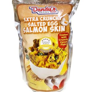 Dandy's Brand Extra Knusprig gesalzen Egg Lachs Skin (überzogen mit knusprig Cereal Flocken) – 113 G