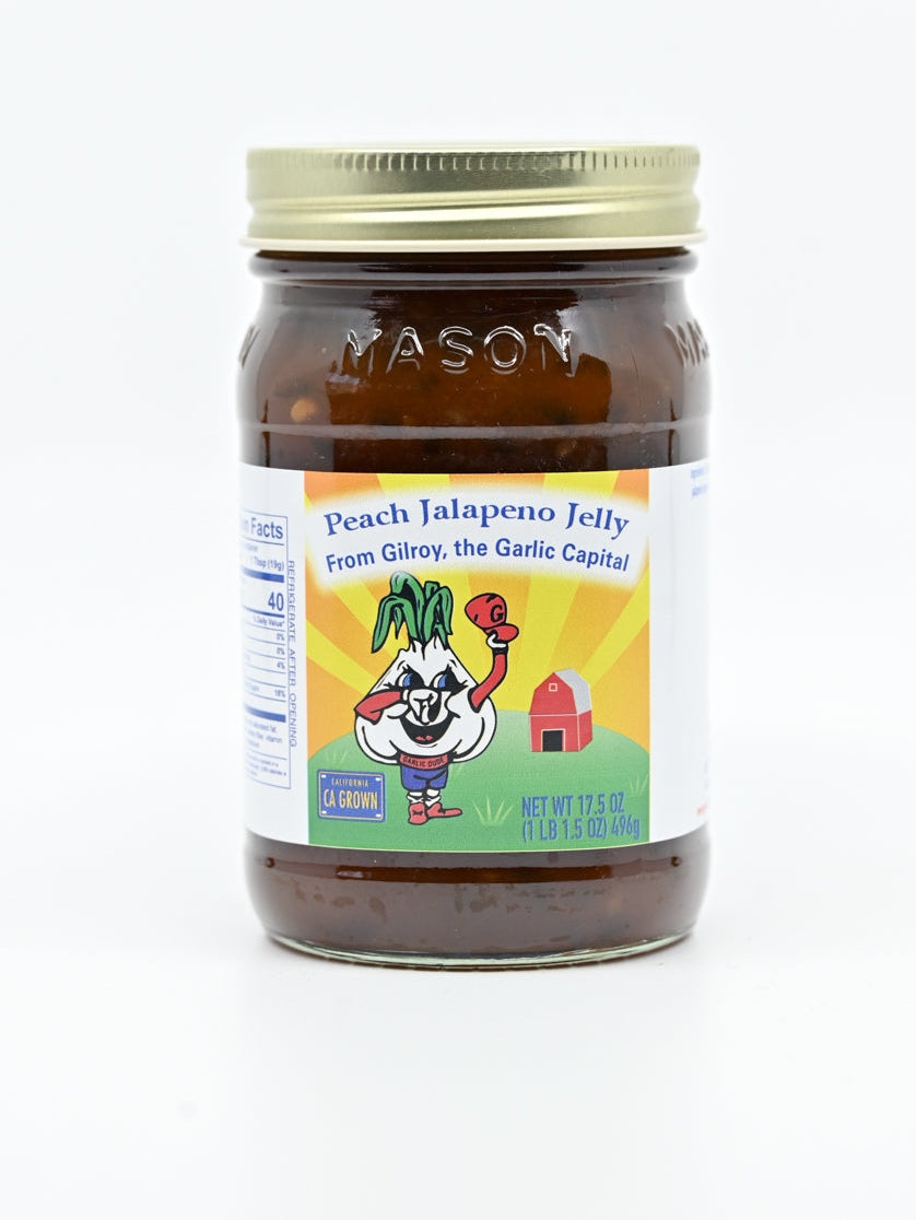 Jelly Pfirsich Jalapeno Jelly Garlic Dude 17.5