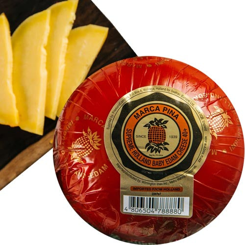 Marca Pina – Edam Käse – Baby Käse Ball – Aged – Queso De Bola – 1.75 LBS