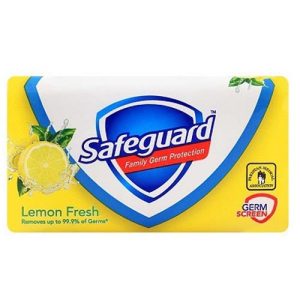 Safeguard zitronenfrisch – Familienkeimschutz – Seifenstange – 130g
