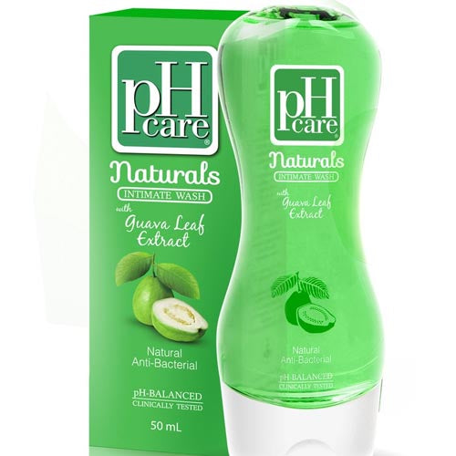 PH Pflege – Natürlich – Intim Waschen – mit Guave Leaf Extrakt – natürlich AntiBacterial – 150 ML