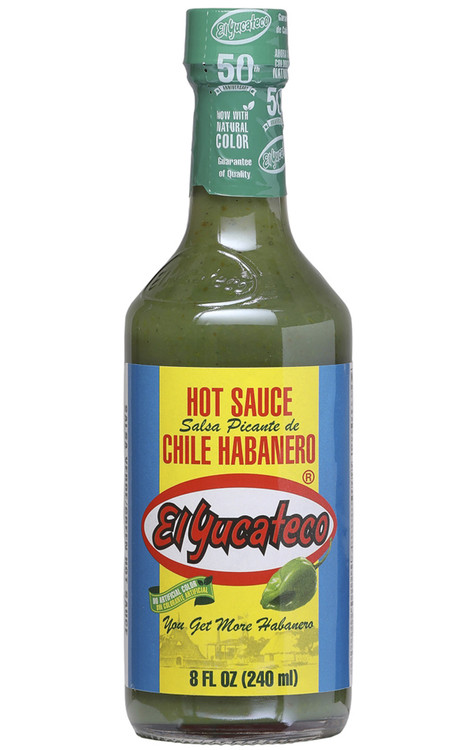 El Yucateco Salsa Picante de Chile Habanero Grün, 8oz