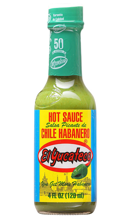 El Yucateco Salsa Picante de Chile Habanero Grün, 4oz