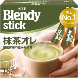 AGF Blendy Stick Matcha au Lait (Matcha Grüner Tee Latte) 18 Sticks