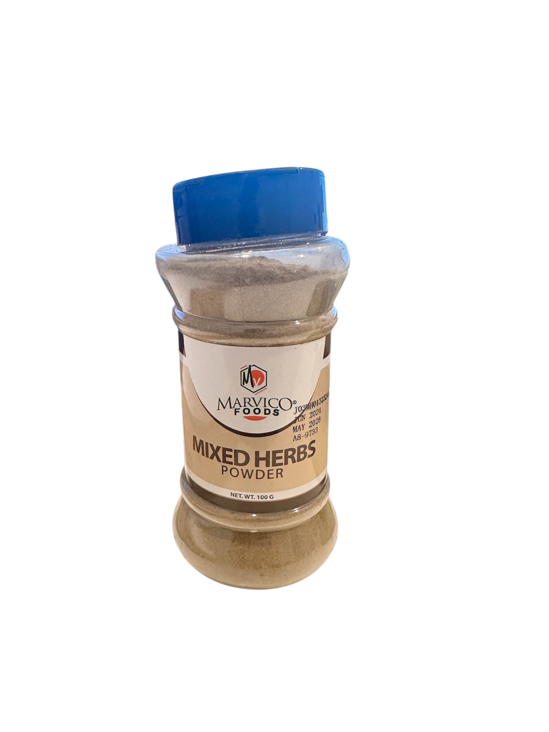 Marvico Mixed Herbs Pulver – Verbessern Sie Ihre Mahlzeiten natürlich
